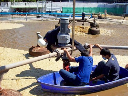 รับจ้างล้างระบบบำบัดน้ำเสีย - บริษัท อะโกลว (ประเทศไทย) จำกัด 